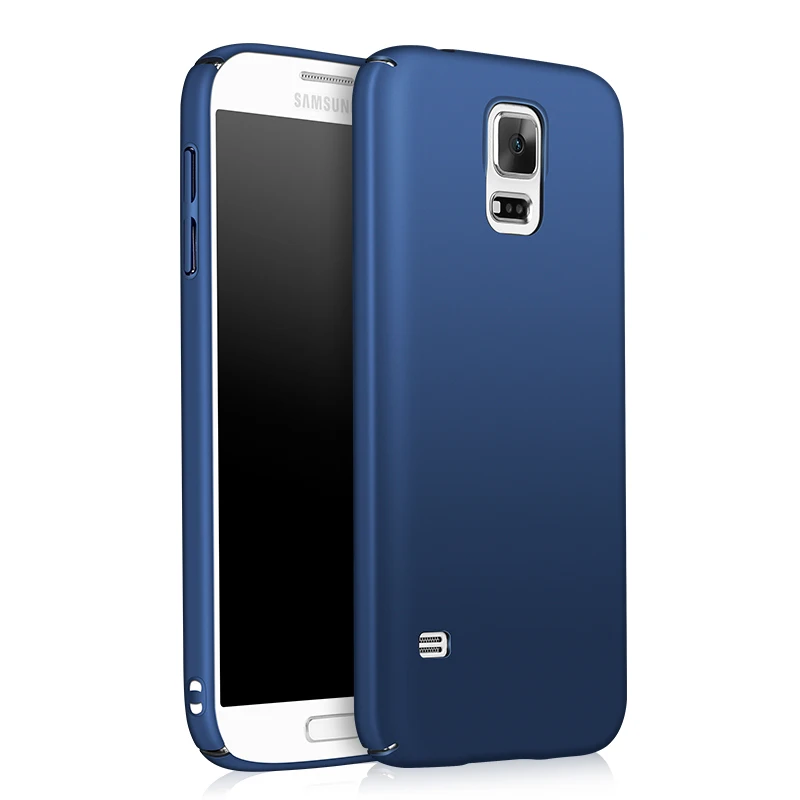MAKAVO корпус для Samsung Galaxy S5 чехол 360 полная защита тонкий Матовый твердый
