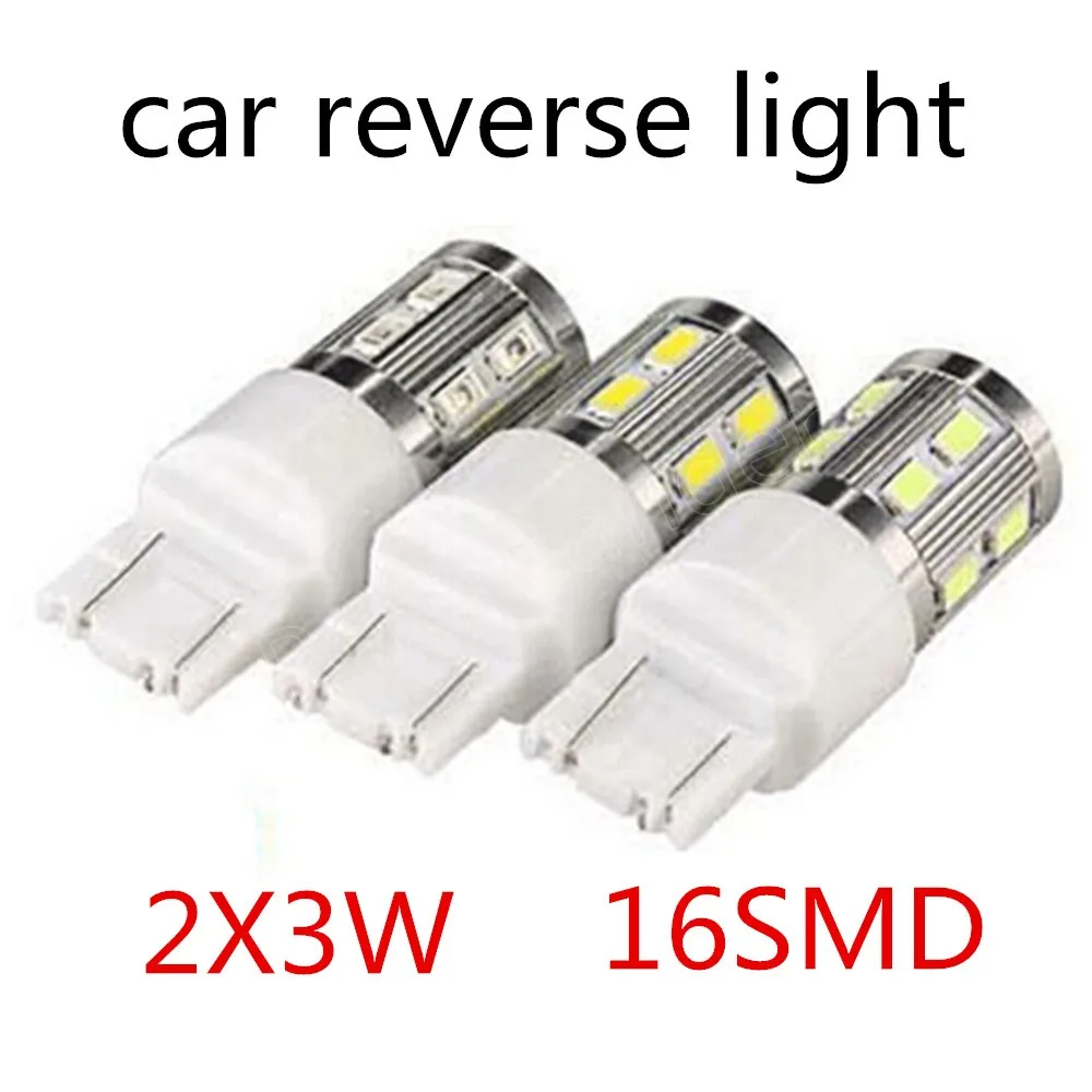 2PCS 3W LED Brake Bulbs Car T20 5630 16SMD Aluminum Case Rear Light reverse turn signal external source hot sale | Автомобили и