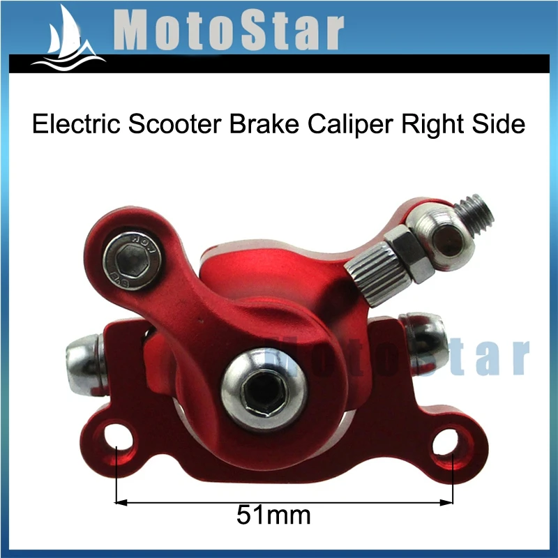 Красный задний правый Тормозной суппорт для китайского электрического