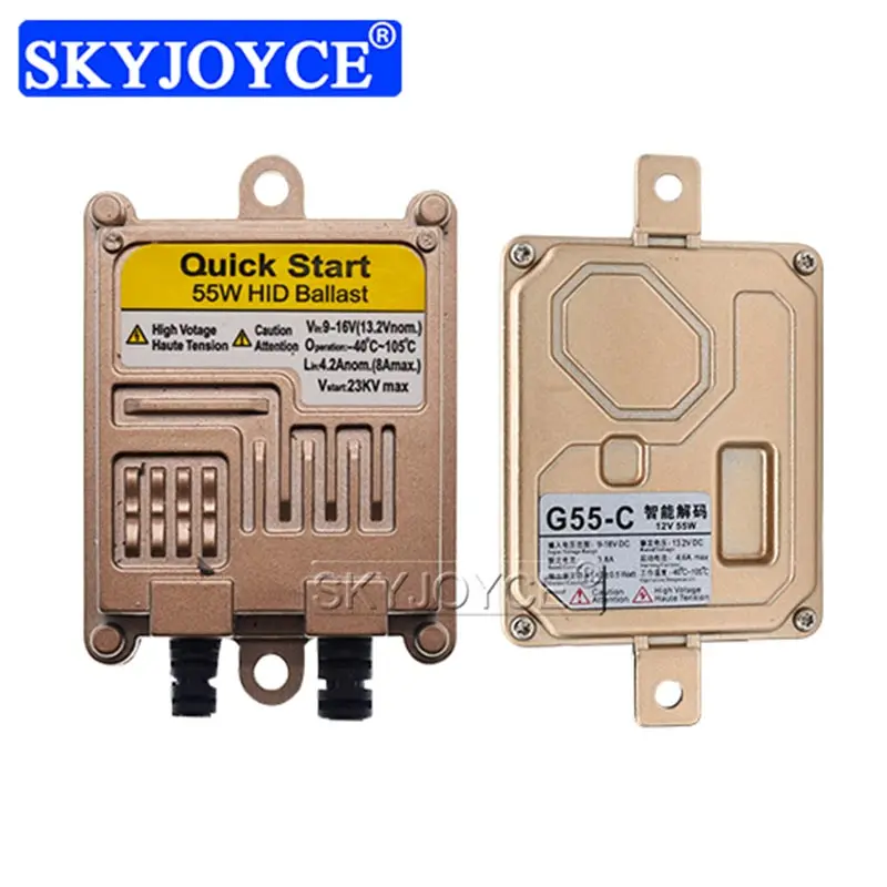 SKYJOYCE AC 55 Вт Быстрый старт Canbus HID балласт для автомобильной фары лампа быстрая