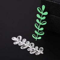 ylcd1552 leaves metal cutting dies for scrapbooking stencils diy album cards decoration embossing folder die cuts template new