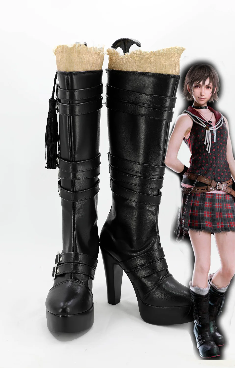 

Game Final Fantasy XV Iris Amicitia Cosplay Shoes Boots