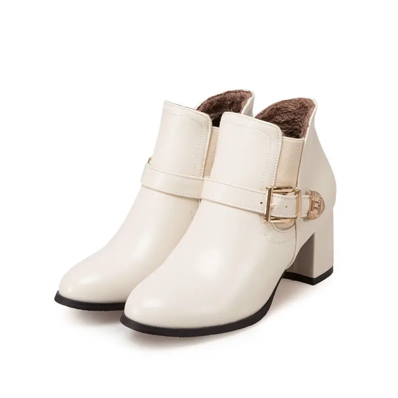 Smirnova/Лидер продаж 2020 Новое поступление Зимние женские ботильоны Ботинки на