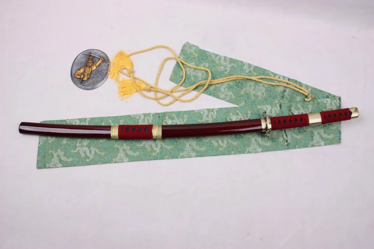 S1507 японское аниме ророноа Зоро сандай китсу меч блестящее лезвие хамона 41 1 дюйма