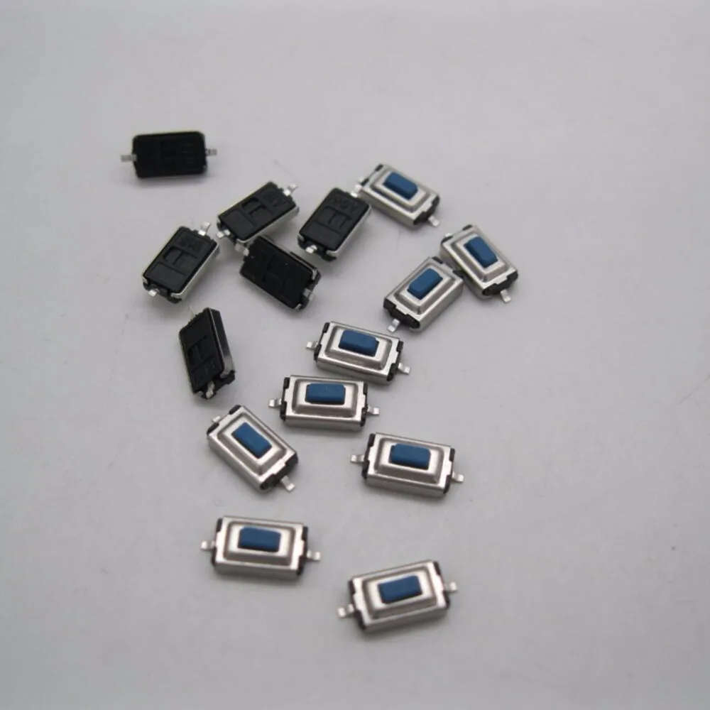 50 шт. высокое качество 3x6x2 5 мм SMD Синий кнопочный переключатель