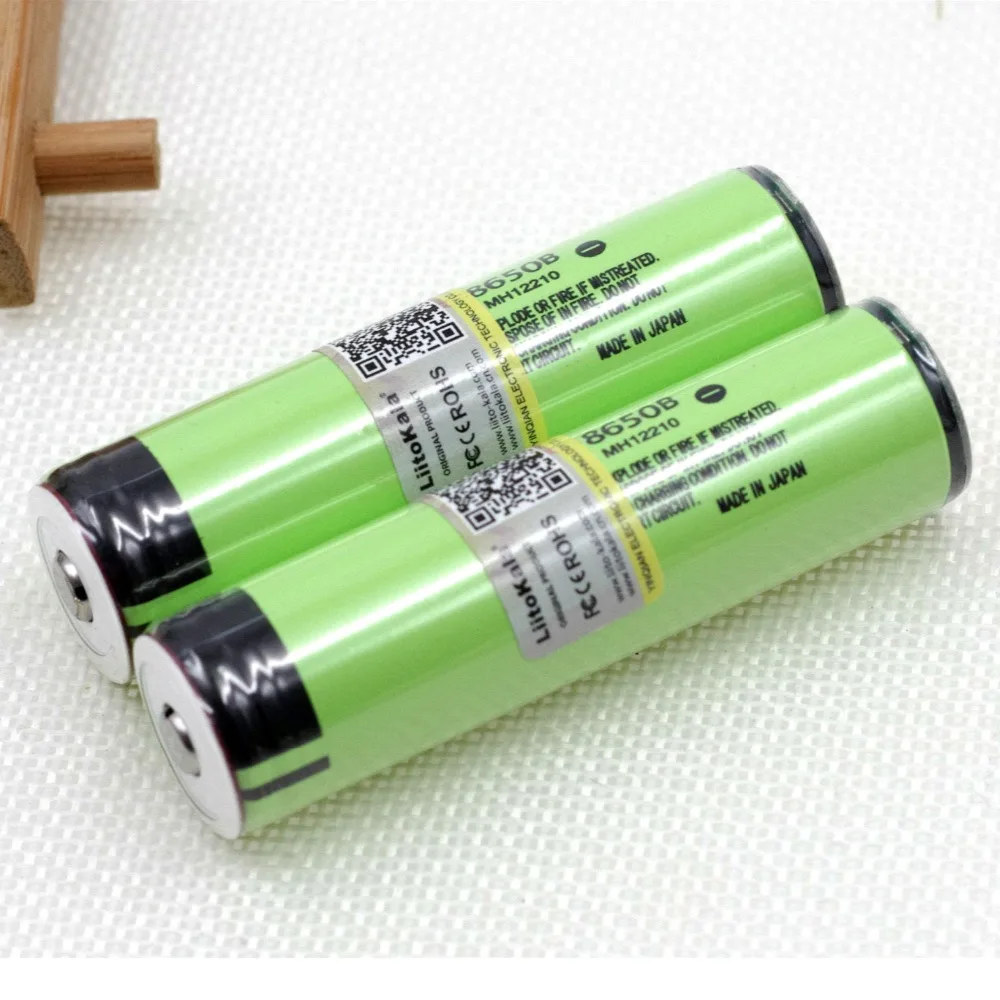 Liitokala новый безопасный Оригинальный NCR18650B 3400mAh 18650 аккумуляторная батарея с PCB 3 7 v