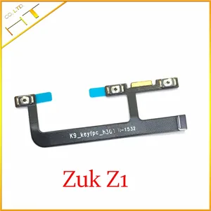 10pcs new original power volume button flex cable for lenovo zuk z1 mobile phone parts replacement free global shipping