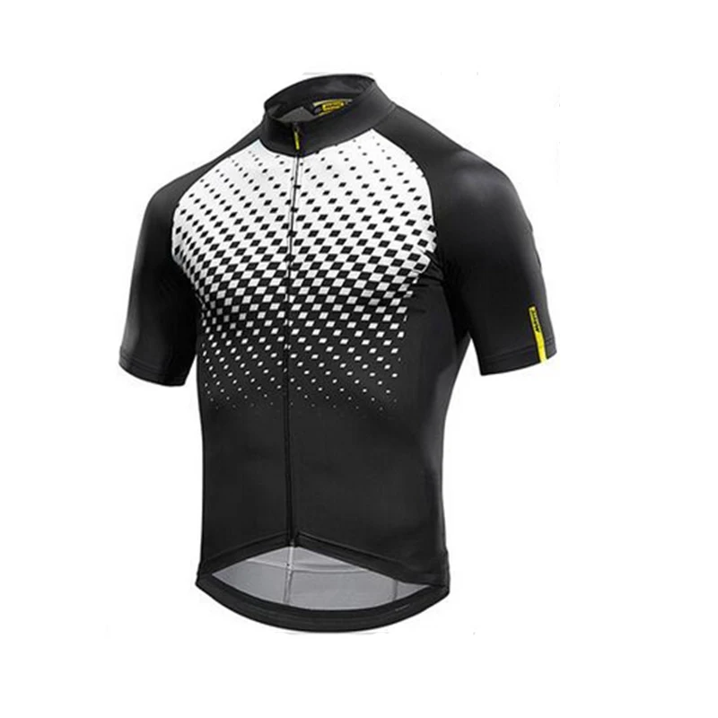only jersey Mavic велосипедная футболка Pro team, мужская одежда с коротким рукавом, комплекты одежды для велоспорта, велосипедная майка - Цвет: only jersey