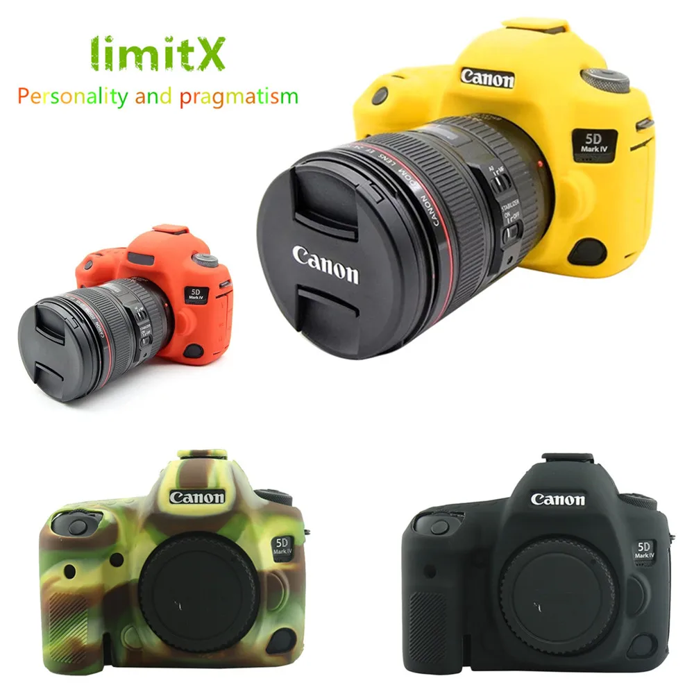 LimitX силиконовая кожа брони защитный чехол для Canon EOS 5D Mark IV 4 только цифровая