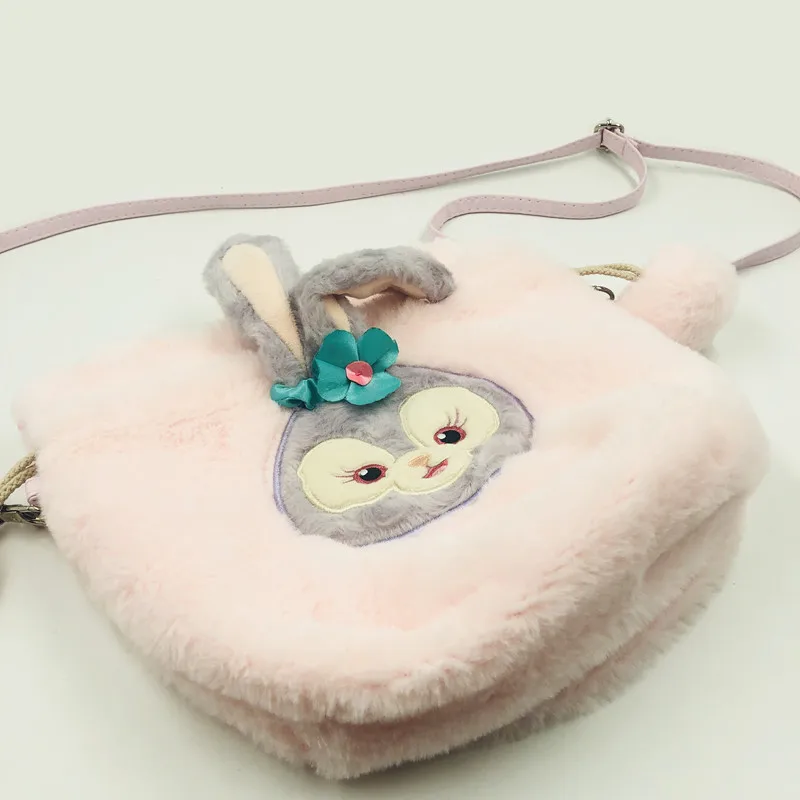 Японский аниме Пасхальный Duffy Bear stellalou Rabbit Плюшевый Рюкзак Мягкая женская сумка