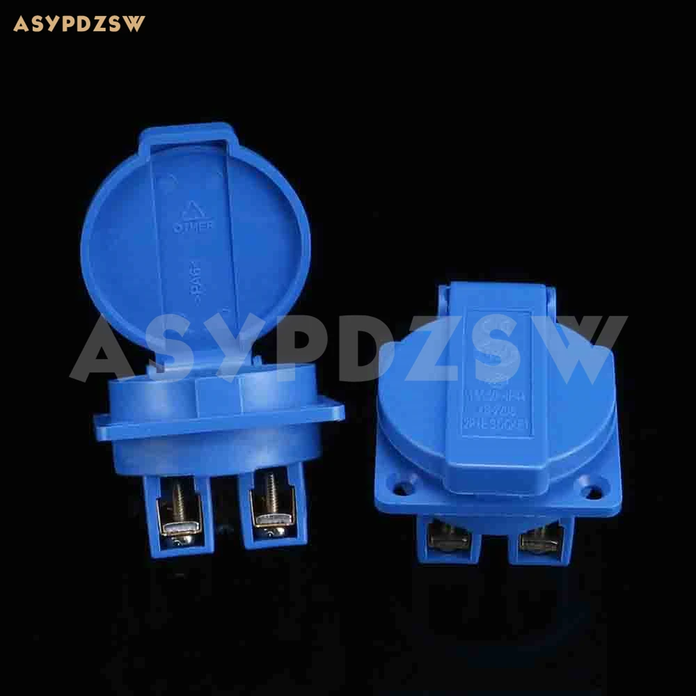 4 PCS 16A/250V 2P+E SOCKET SF-312 Pure copper EU standard AC power supply socket | Электроника