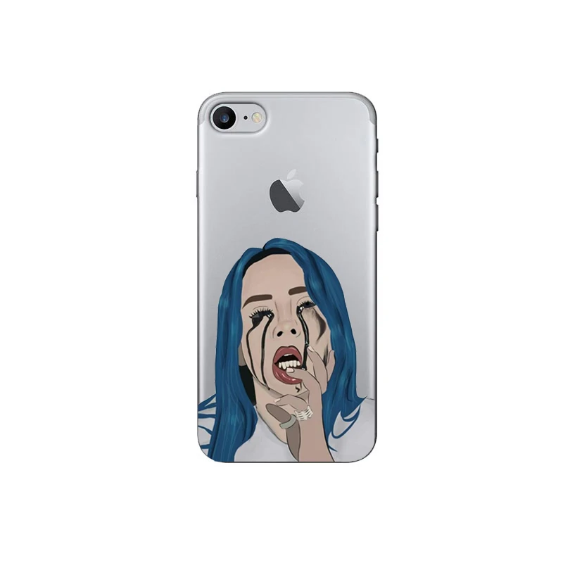 Billie Eilish Khalid прекрасный матовый прозрачный жесткий чехол подходит для iPhone11 11Pro 11ProMax X XR XS Max 8 8Plus 7Plus 6 6Plus 5 SE