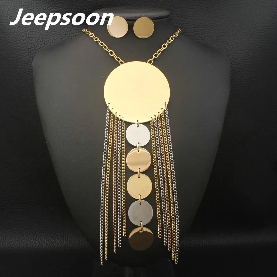 Оптовая продажа модные ювелирные изделия из нержавеющей стали круглая цепочка