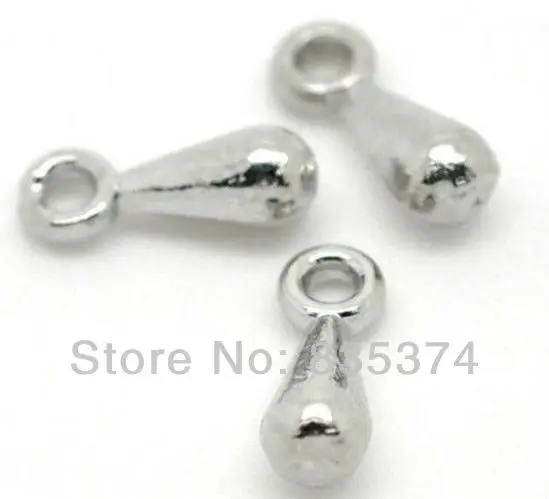 

Free shipping! Jewelry accessories 1000pcs/lot Imitation platinum plated Extender Chain Drops