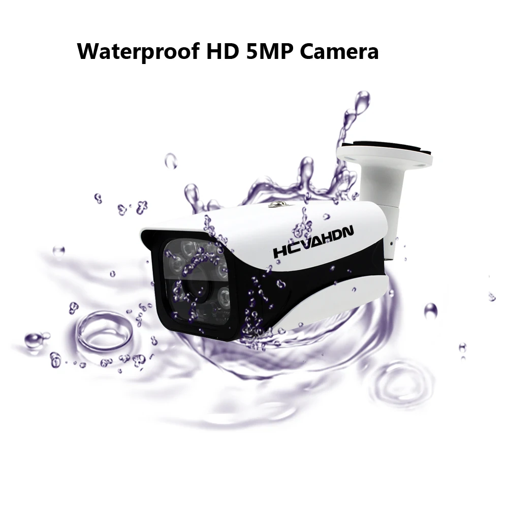 Hcvahdn 5.0MP безопасности Камера Системы 5MP комплект системы охранного