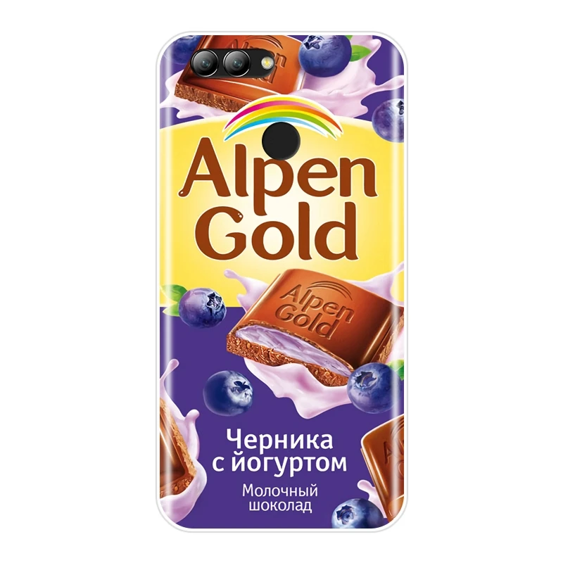 Силиконовый чехол для телефона Huawei Nova 3 3i 3E 2i 2 Lite Plus Funny Chocolate русская задняя крышка
