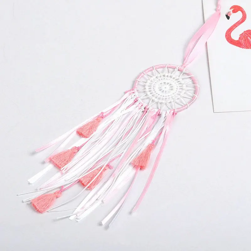 2 вида цветов полоски Крылатый Ловец снов украшение на стену Ремесло Украшение