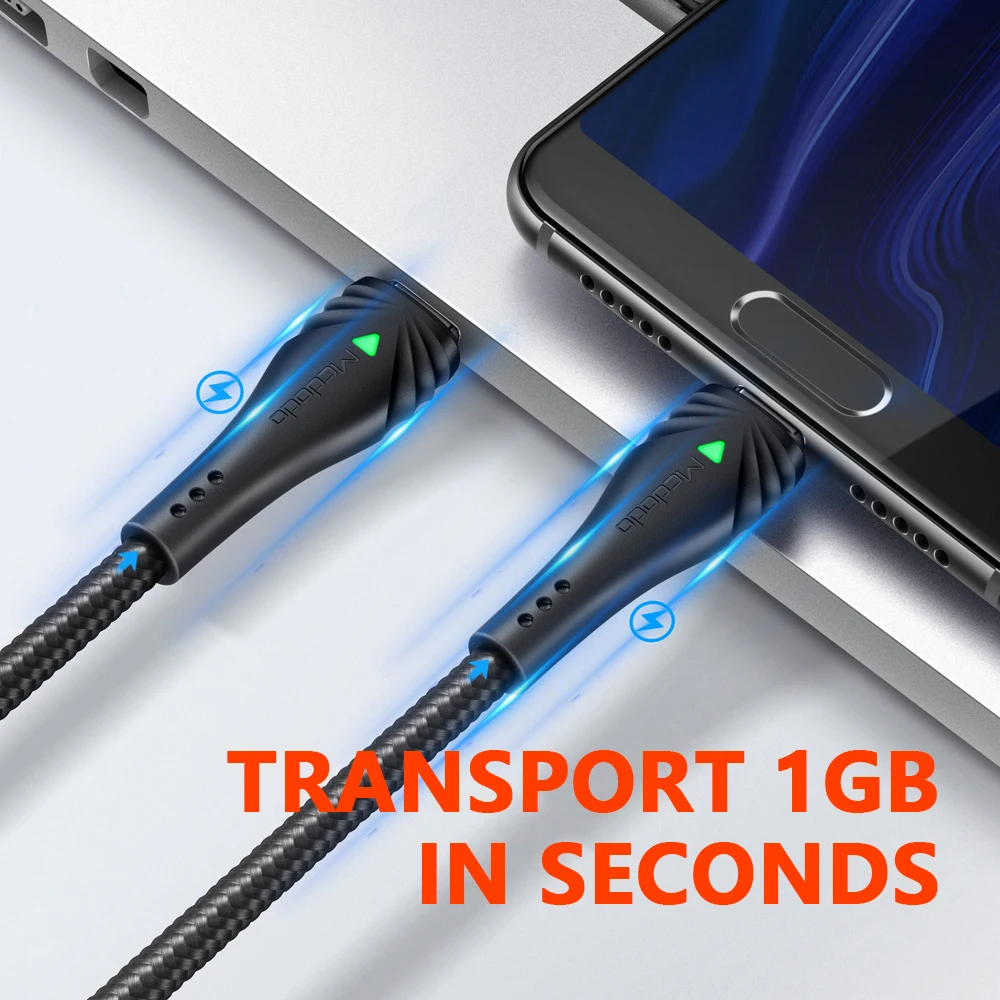 Зарядный кабель MCDODO 60 Вт 3 А USB Type C|Кабели для мобильных телефонов| |