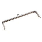 1 шт. Квадратная металлическая рамка для сумочки, застежка поцелуй для ручки, сумки, кошелька, кошелька, аксессуары сделай сам, 18 см