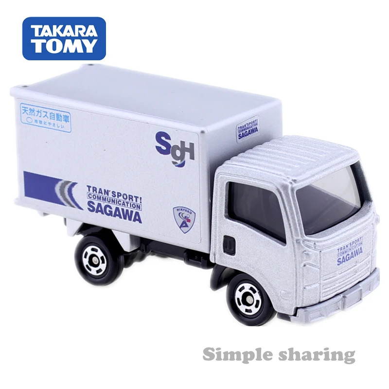 Такара томия томика № 59 ISUZU ELF SAGAWA Экспресс чужой грузовик литый под давлением