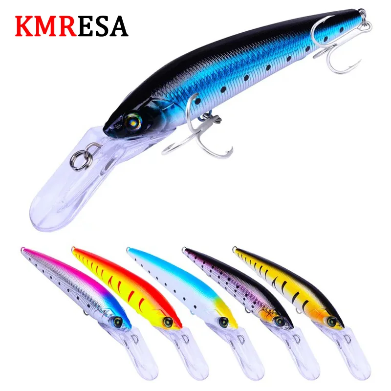 KMRESA 1 шт. 18,2 см/41 г большая блесна рыболовные приманки кренкбейт Iscas Artificiais Para Pesca морской плавающий воблер приманка снасти