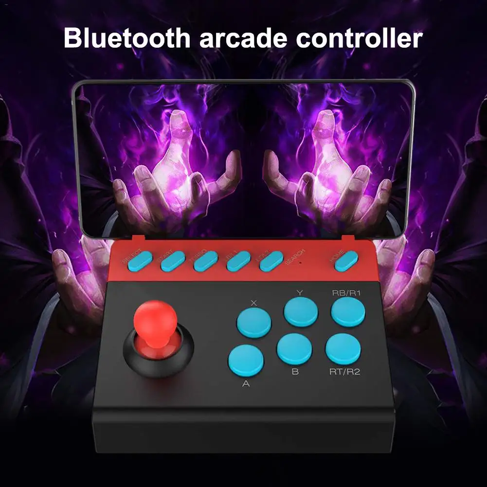Bluetooth 4,0 аркадный джойстик игровой контроллер геймпад видео игры для ПК с системой андроида и IOS мобильный телефон планшет смарт TV