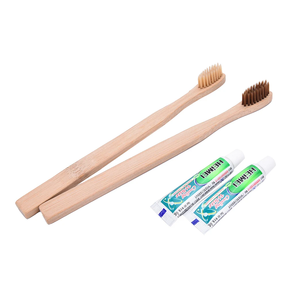 Мягкая щетина для взрослых бамбуковое волокно деревянные ручки аксессуары