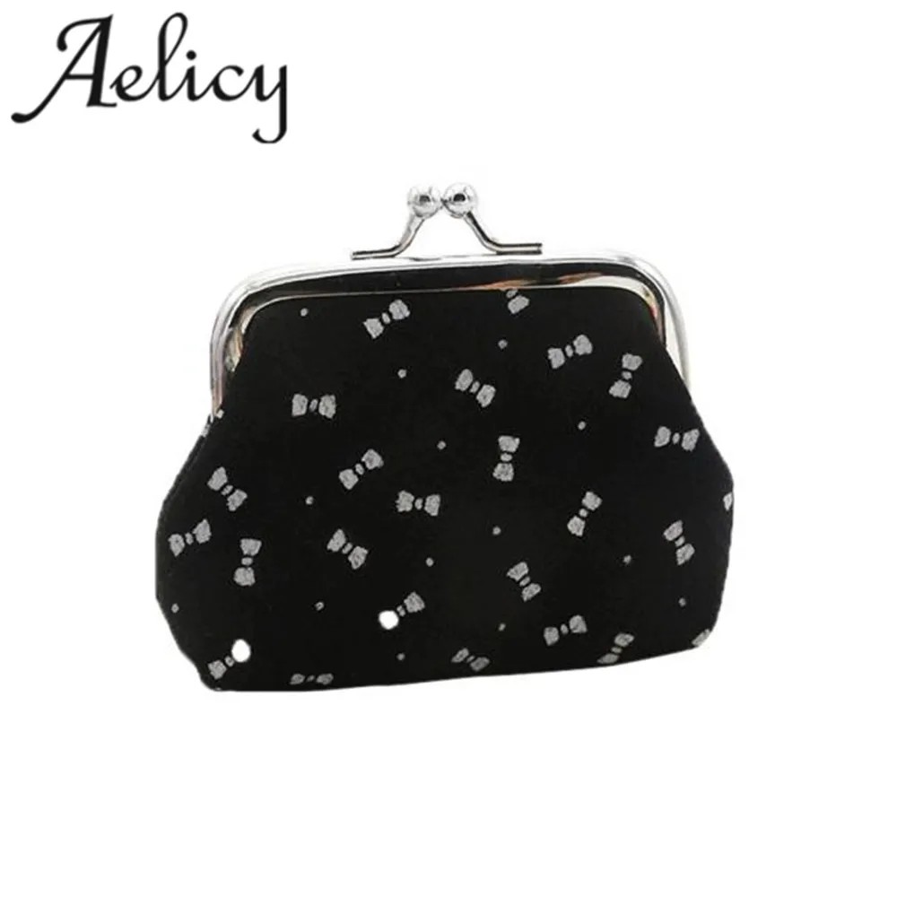 2018 сумки для женщин маленький кошелек девушек с бантом узором держатель карт