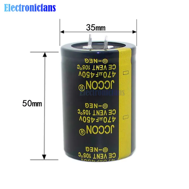 450V 470uF 35X50mm Высокочастотный Низкочастотный алюминиевый электролитический