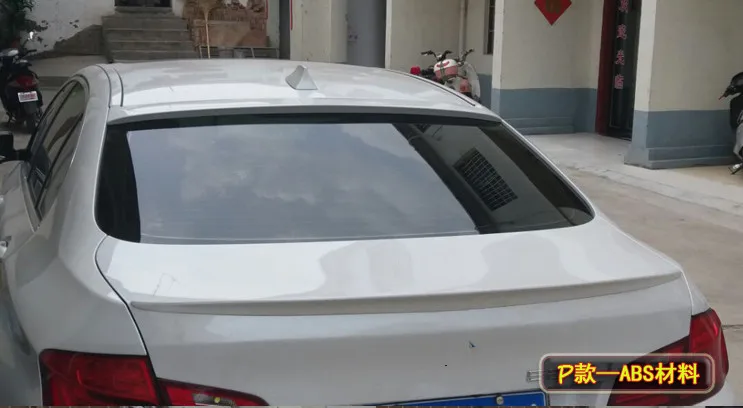 Для BMW 5 серии F10 F18 Спойлер ABS Материал Автомобильный задний Багажник крыло