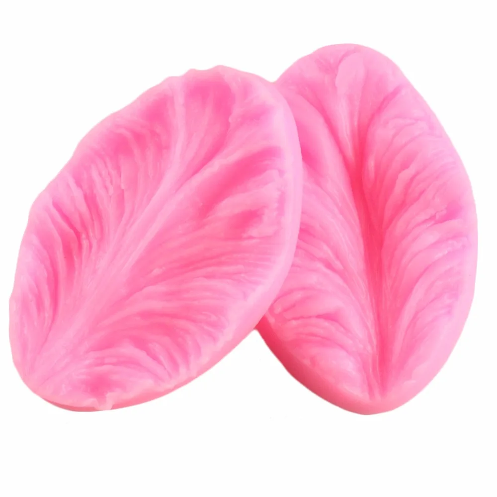 2Pcs/Set Orchid Petal Flower Silicone Veiner Mold Fondant Cake Decorating Tools Cupcake Candy Clay Chocolate Gumpaste Mould | Дом и сад