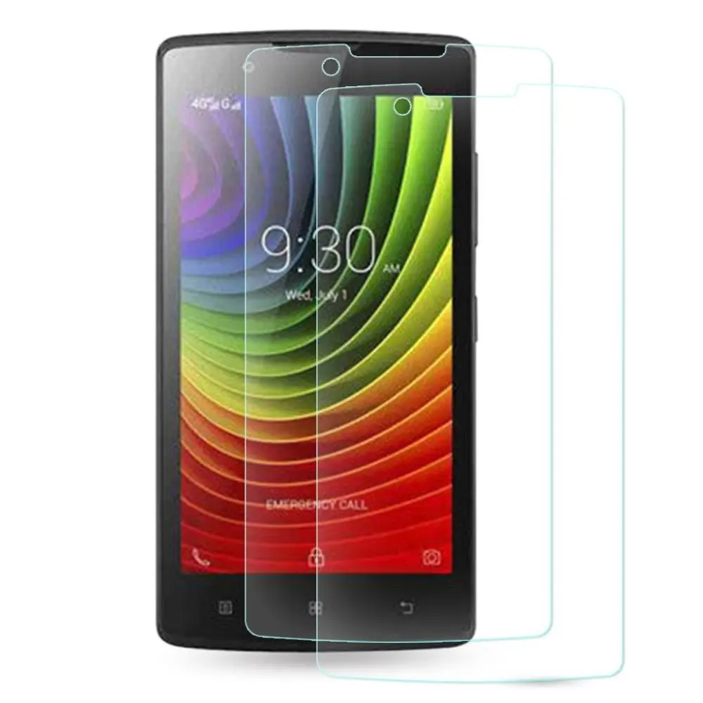 2 шт. super clear Анти отпечатков пальцев для lenovo A2010 закаленное Стекло Экран Защитная