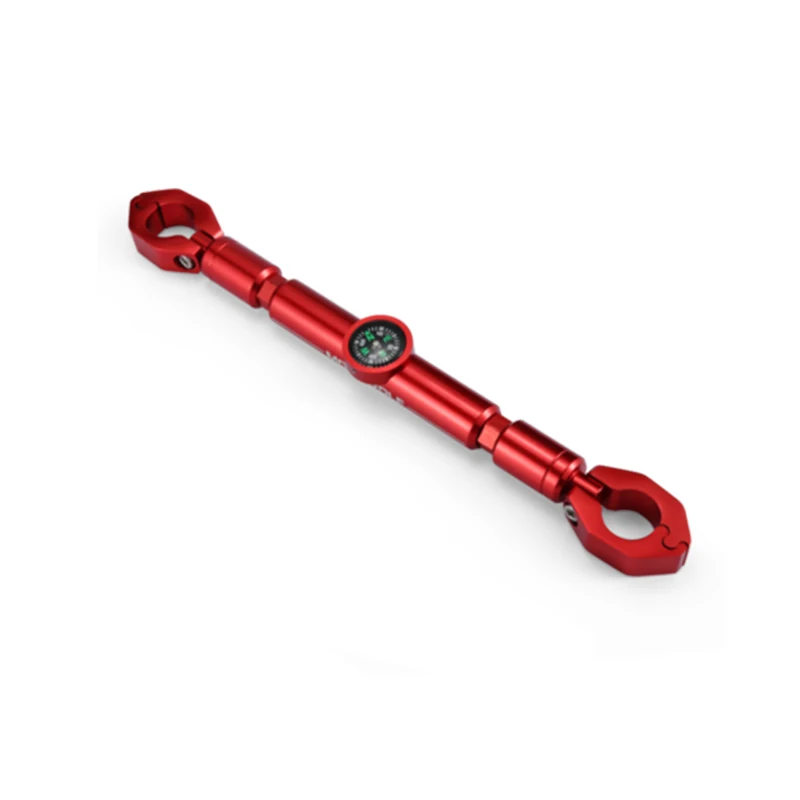 Compass Red Мотоцикл motowolf Руль держатель Стильный многофункциональный очень крутая перекладина Прямая поставка - Цвет: Compass Red