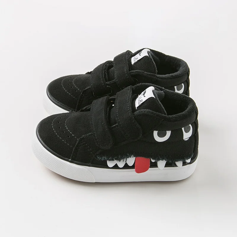 DB11908 Dave Bella spring autumn unisex baby canvas shoes new born girl boy casual black | Мать и ребенок