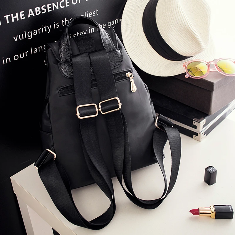 Женский нейлоновый рюкзак 2019 школьная сумка для девочек-подростков повседневные