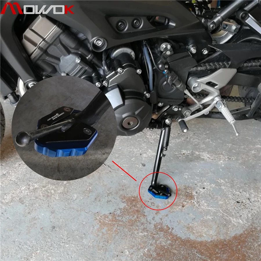 Для YAMAHA Tracer 900/GT Tracer 900 GT аксессуары для мотоциклов боковые подставки подставка расширение Ondersteuning Plaat