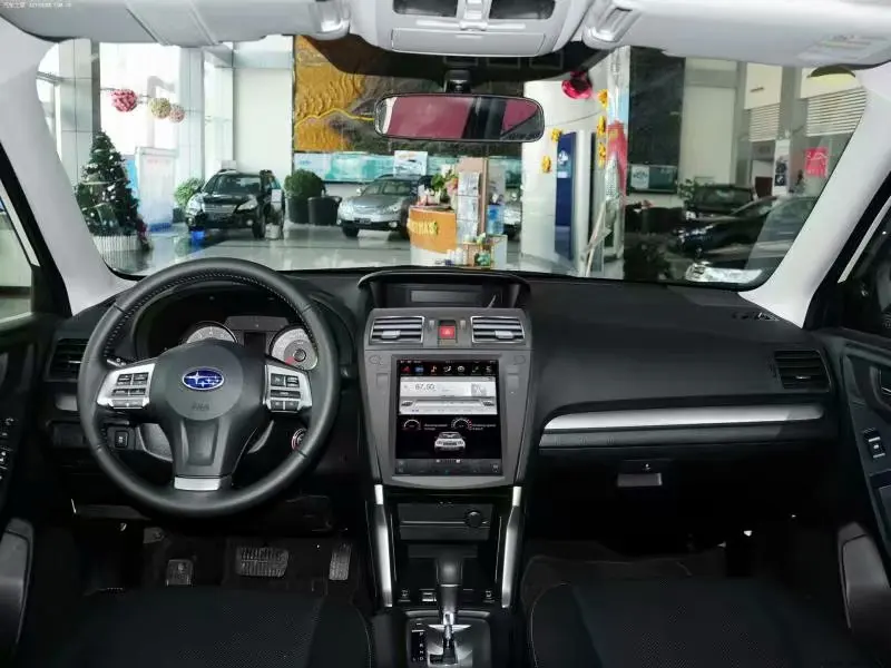 10,4 дюймов большой сенсорный экран android 7,12 tesla стиль автомобильный dvd gps плеер для Subaru Forester XV 2012-автомобильный аудио Авто 2G ram 32G rom