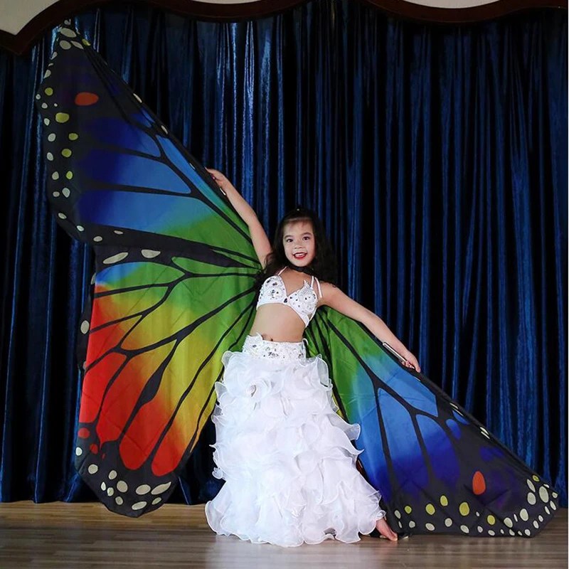 Реквизит для выступлений на сцене детская танцевальная одежда Сказочная накидка