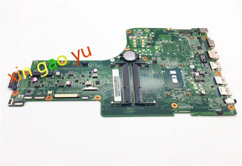 

For Acer FOR aspire E5-771G E5-771 Laptop motherboard NBMNX11005 NB.MNX11.005 Mainboard DA0ZYWMB6E0 SR244 I3-5005U DDR3L