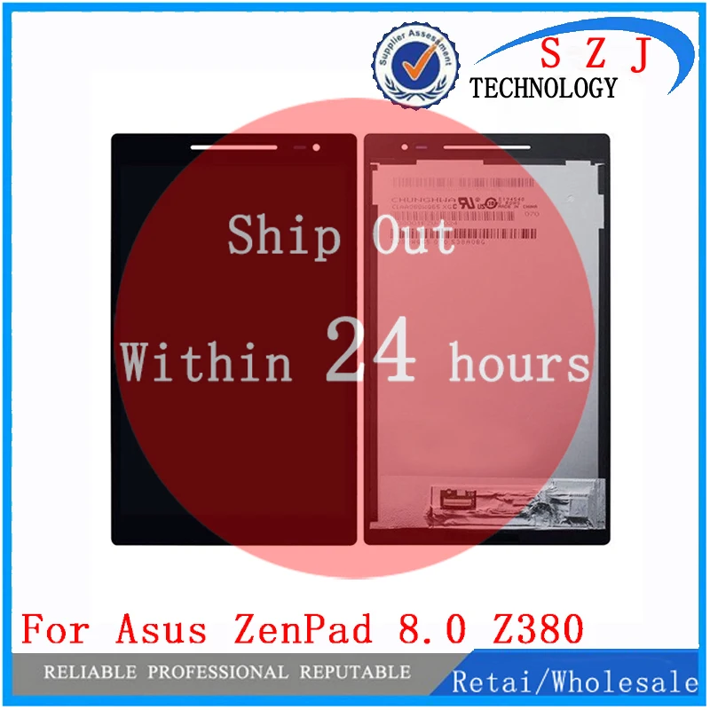 Новые 8 дюймов для Asus Zenpad 0 Z380 Z380KL Z380CX Z380C P024 ЖК дисплей + кодирующий