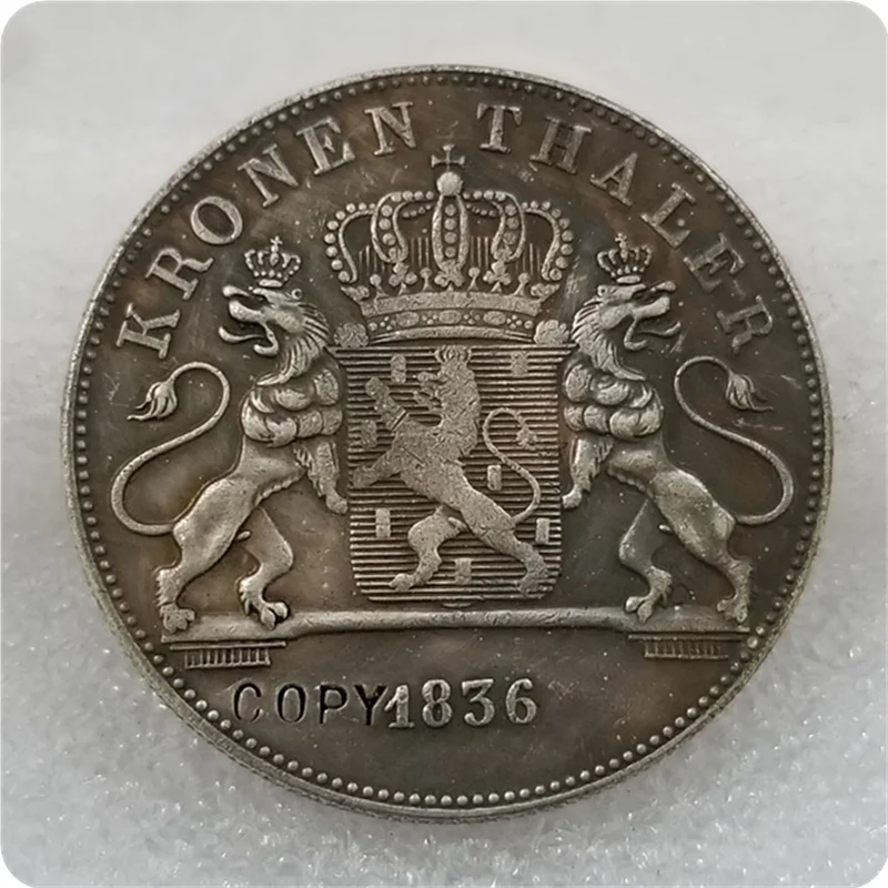 1836 Germany Wilhelm Silver Coin COPY | Дом и сад