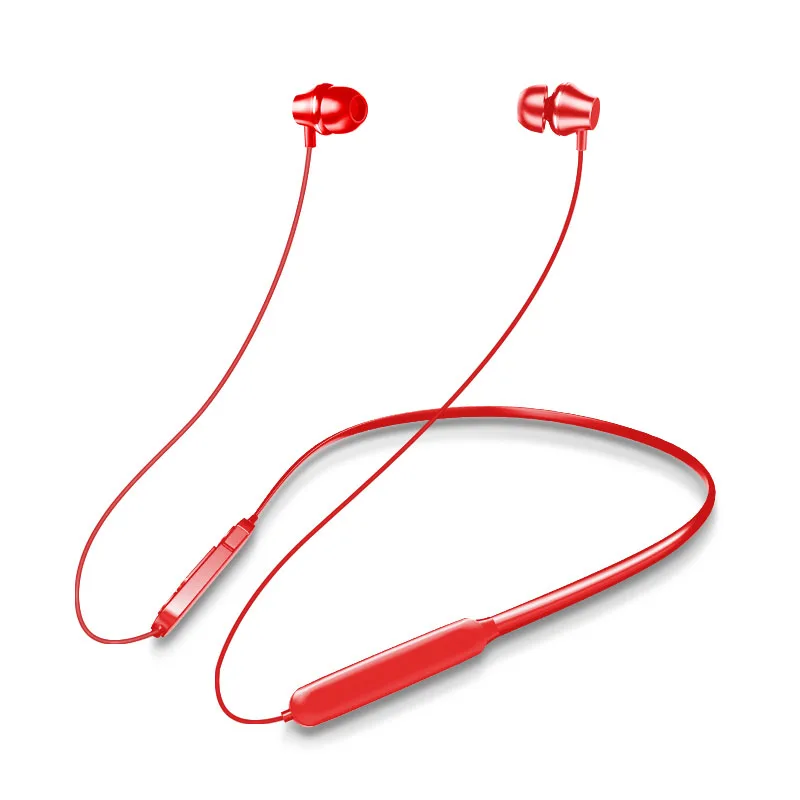 Беспроводная Спортивная Bluetooth 5,0 гарнитура, бегущие уши в ухо шеи, висящая шея, ношение небольшого высокого качества шумоподавление
