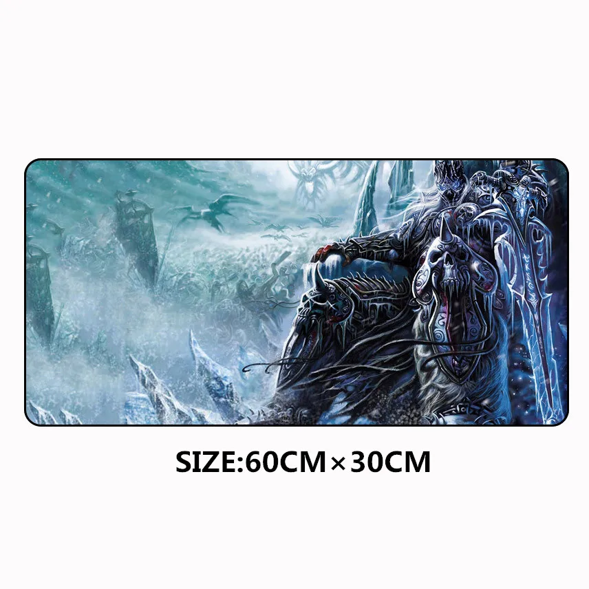 Игровой коврик для мыши, 60x30 см, WOW, World of Warcraft, коврик для мыши, большой, XL, модный коврик для мыши, для геймера, ноутбука, резиновый коврик для ноутбука, Sylvanas - Цвет: 1