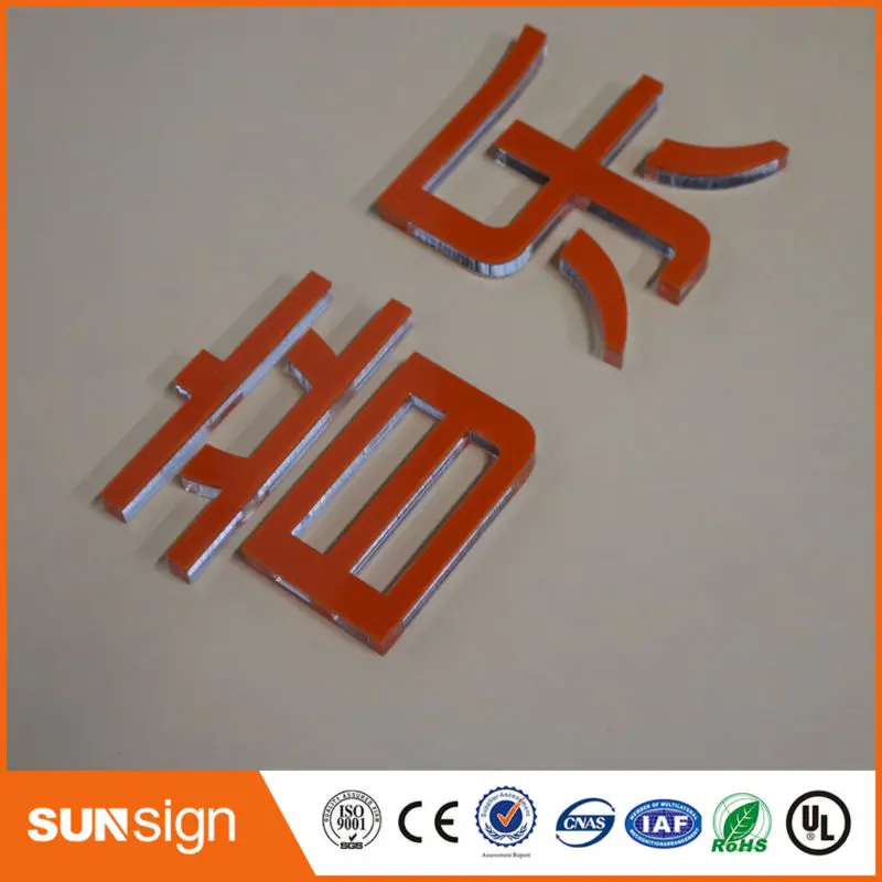 Sunsign акрил вывесок Письмо чайник акриловые логотип компании вывеска