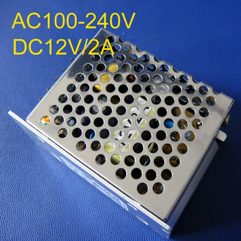 Высокое качество 12в 2a 25вт импульсный источник питания 2A DC12V 85 265AC Входная мощность