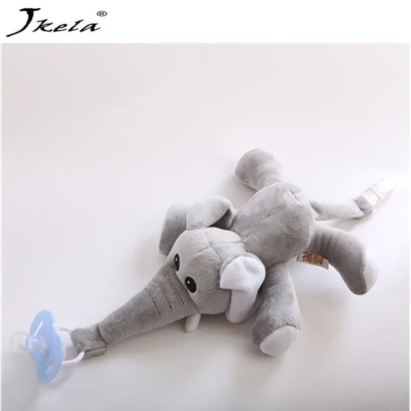 [Hot] Baby Pacifier Removable With Lid Toy Pacifiers Dummy Feeding Elephant Silicone Nipple For Newborns | Игрушки и хобби
