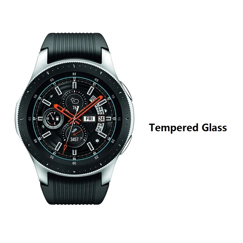 42mm 46mm New Tempered Glass Ultra-thin Clear Film For Samsung Galaxy Watch Screen Protector Free shipping | Электроника