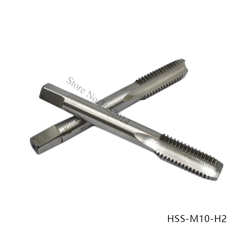 1 шт. M10 M12 HSS Tap прямая Флейта машина Tap M10X1 M10X1.25 M10X1.5 правый винт метрическое сверло под Метчик резьба плашка инструмент