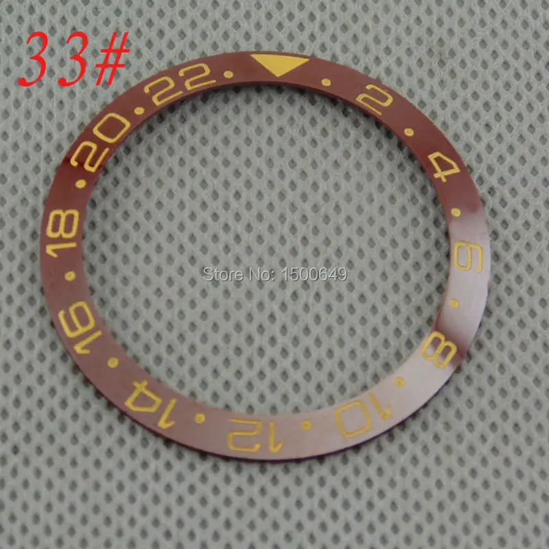 38 мм наружный диаметр зеленый/черный/серый/белый керамический ободок 2 4 6 8... 22