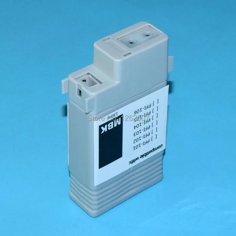 Пустой совместимый чернильный картридж с чипом для canon pfi102 ipf500 ipf600 ipf700 ipf510 ipf605 ipf610